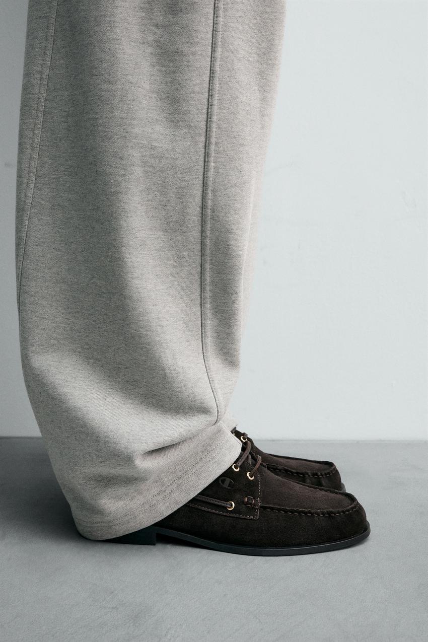 CHAMPION ® X ZARA LEATHER BOAT SHOES