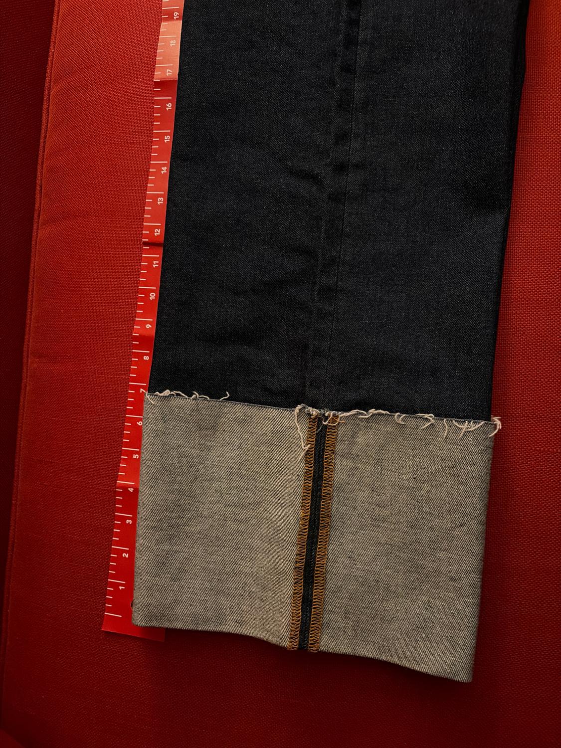 FOLDED UP WIDE LEG JEANS - Image 6