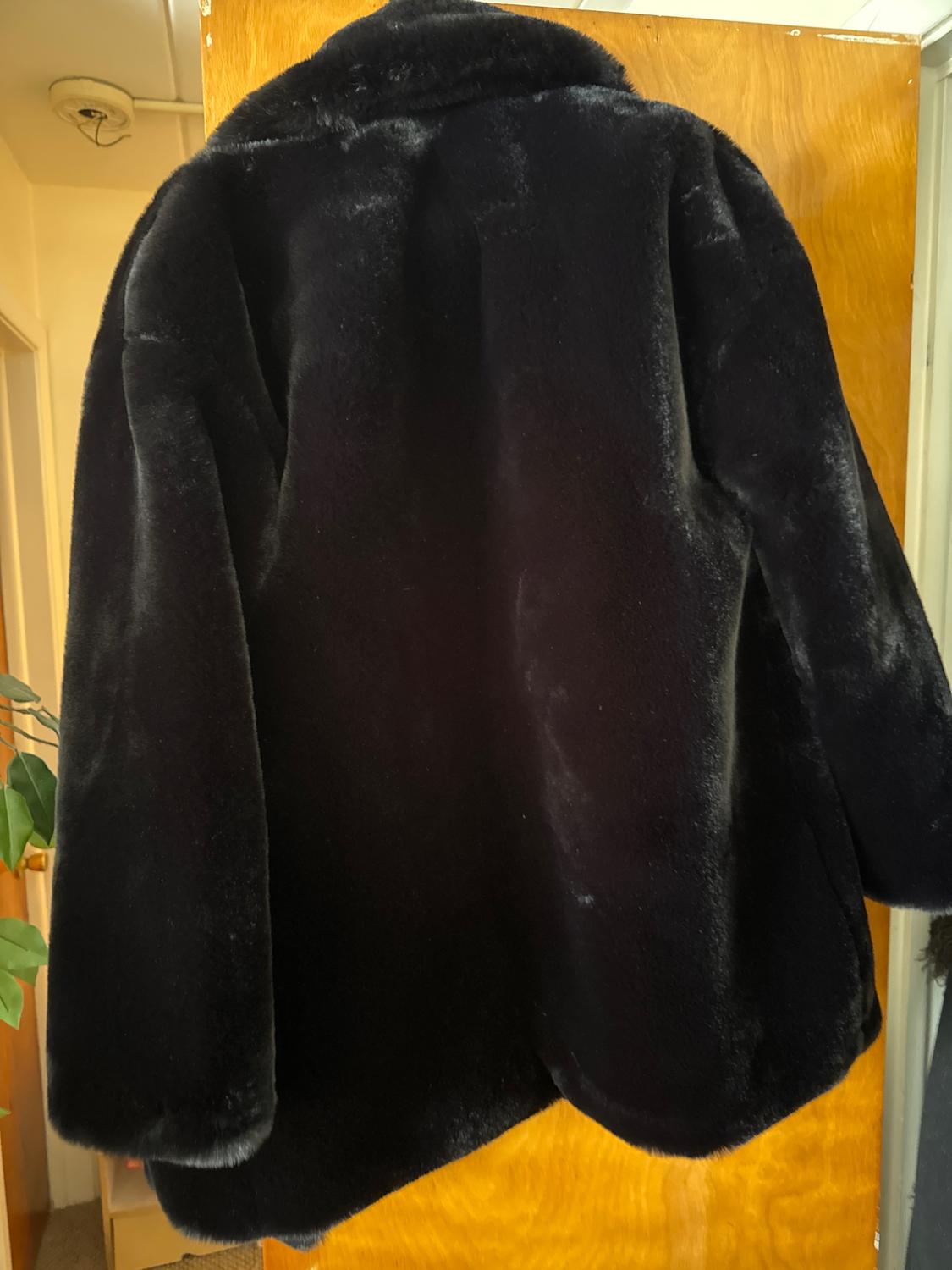 FAUX FUR COAT - Image 2