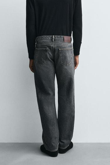 JEAN COUPE DROITE - Gris de Zara - Image 2