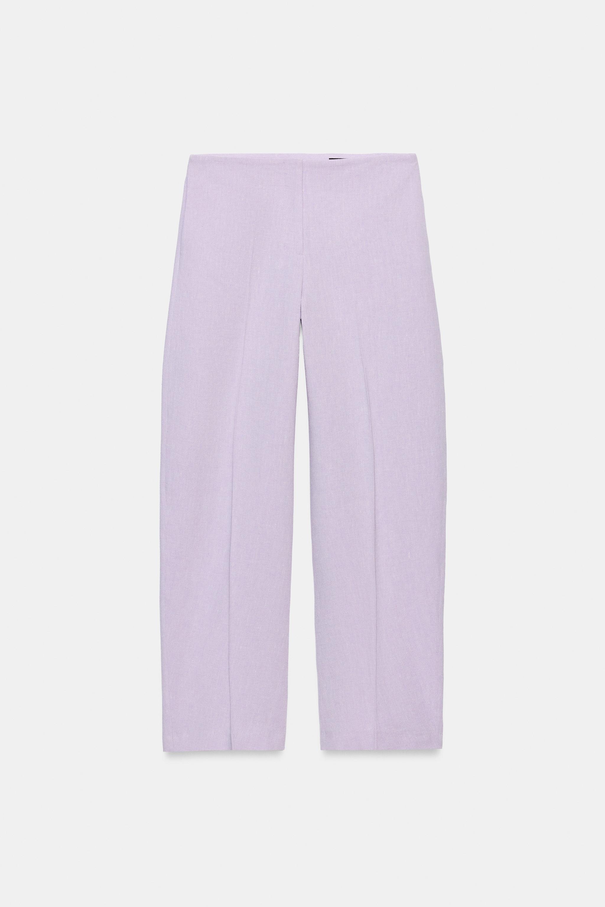 ZW COLLECTION BALLOON TROUSERS — Mauve