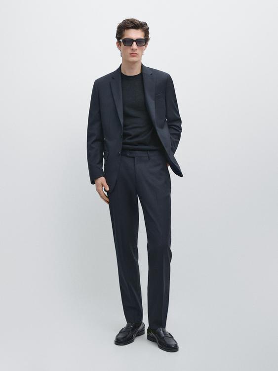 Cool wool suit pants from Zara - $200
