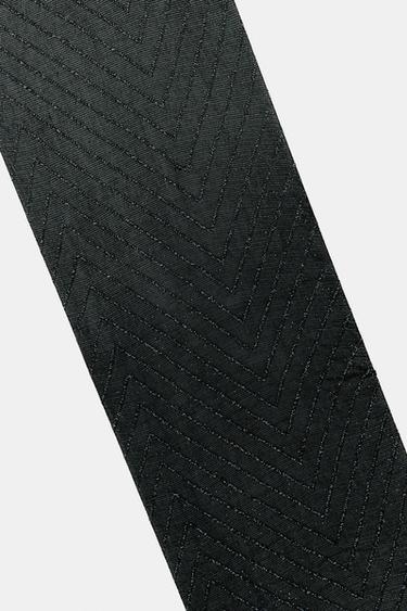 BAS EN FIL MÉTALLISÉ - Noir de Zara - Image 1