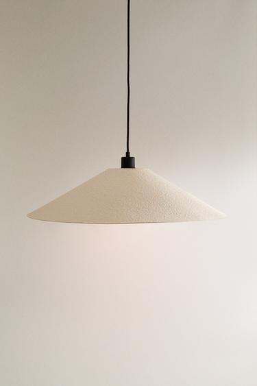 LARGE PAPER CEILING LAMP - White by Zara - Image 1