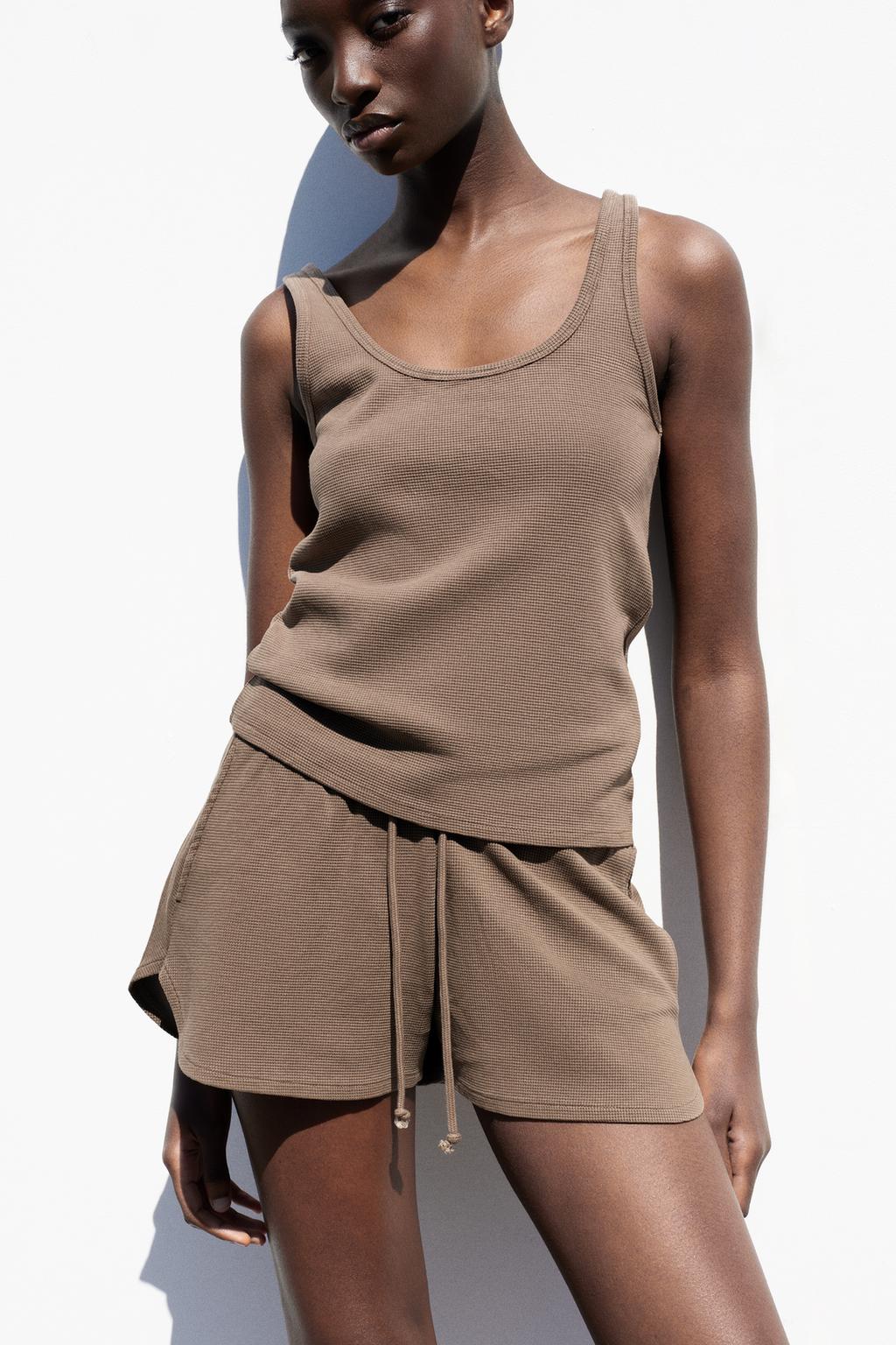 WASHED EFFECT SHORTS - image 2
