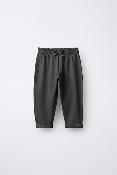 БРЮКИ-САРУЭЛЫ BAGGY — АНТРАЦИТОВО-СЕРЫЙ от Zara