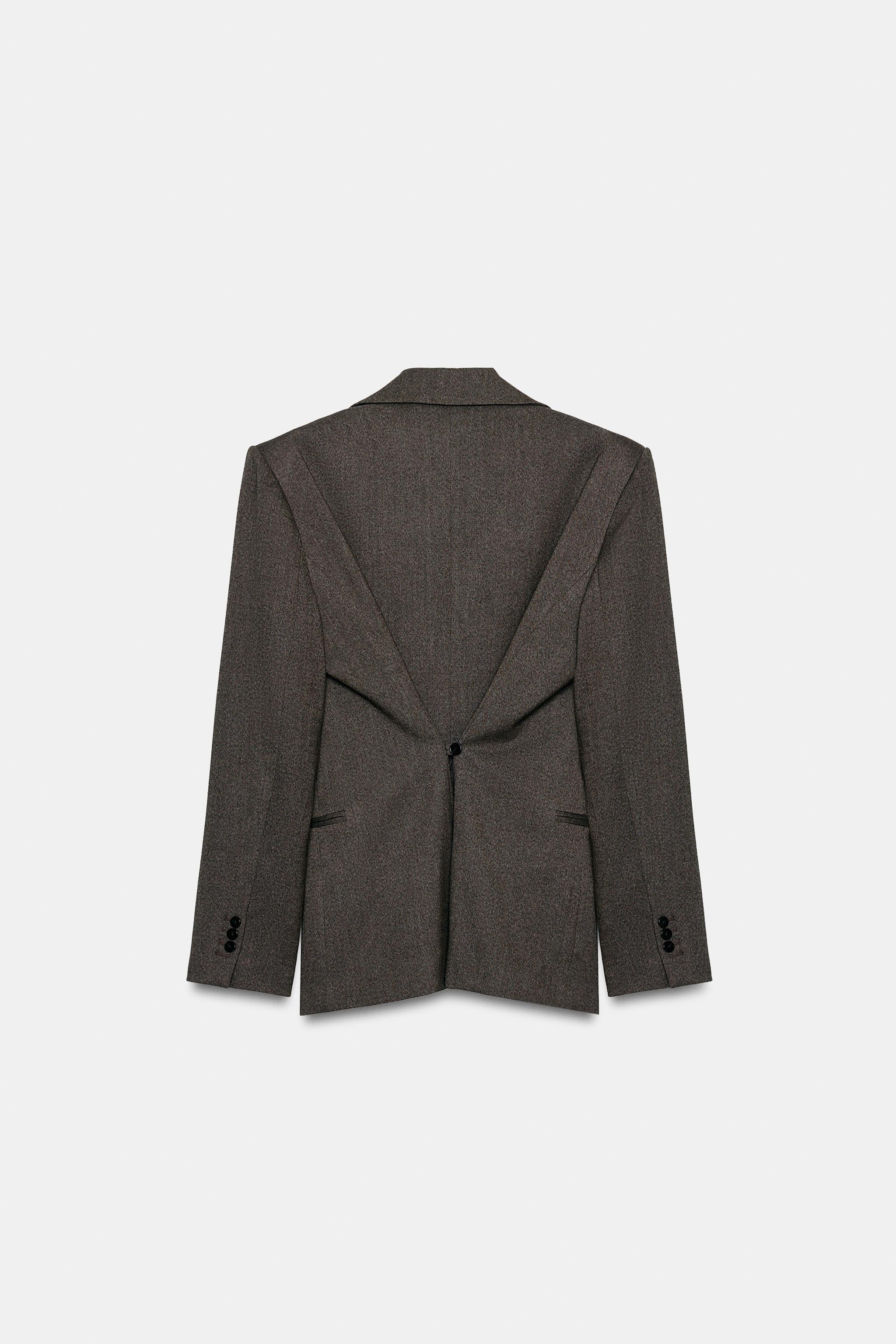 BLAZER DROIT OVERSIZE