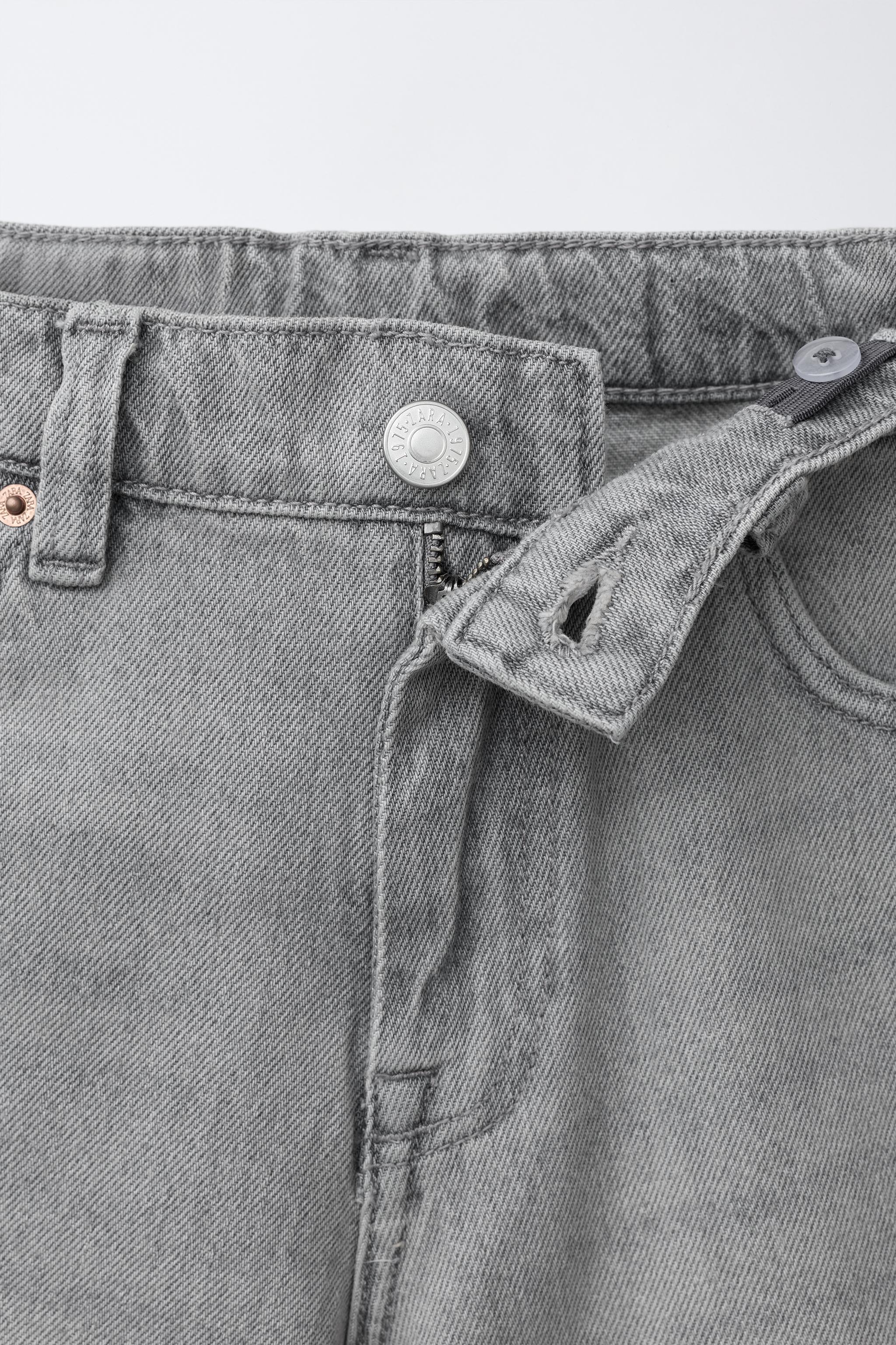 BERMUDA EN JEAN RELAXED BAGGY