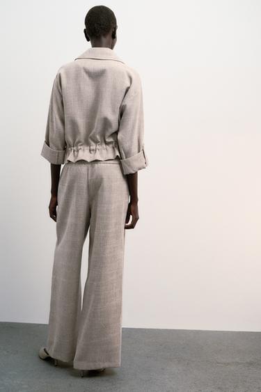 JASPE SAFARI JACKET - Sand / Marl by Zara - Image 4