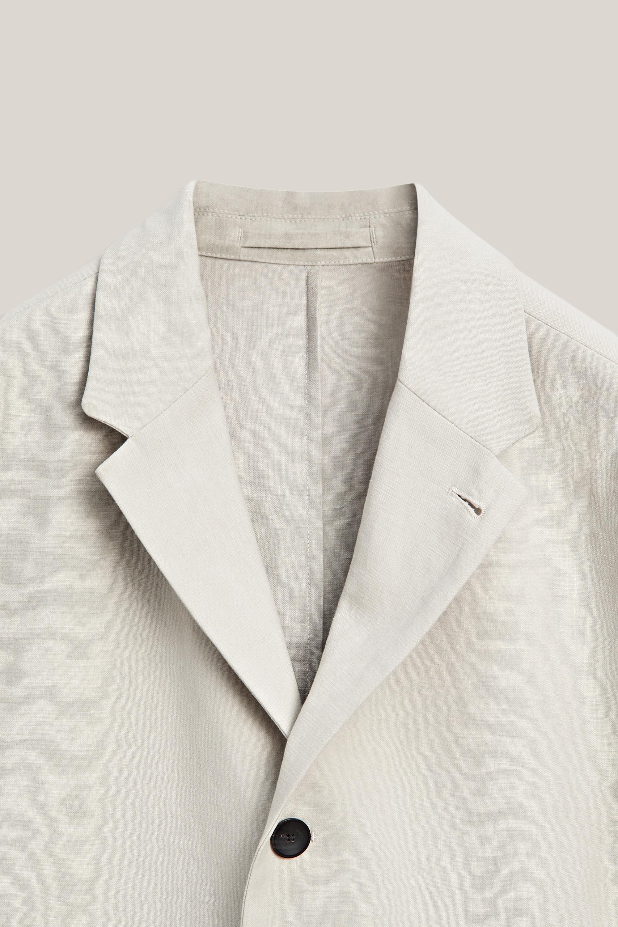 Blazer de costume 100 % lin avec poches - LIMITED EDITION