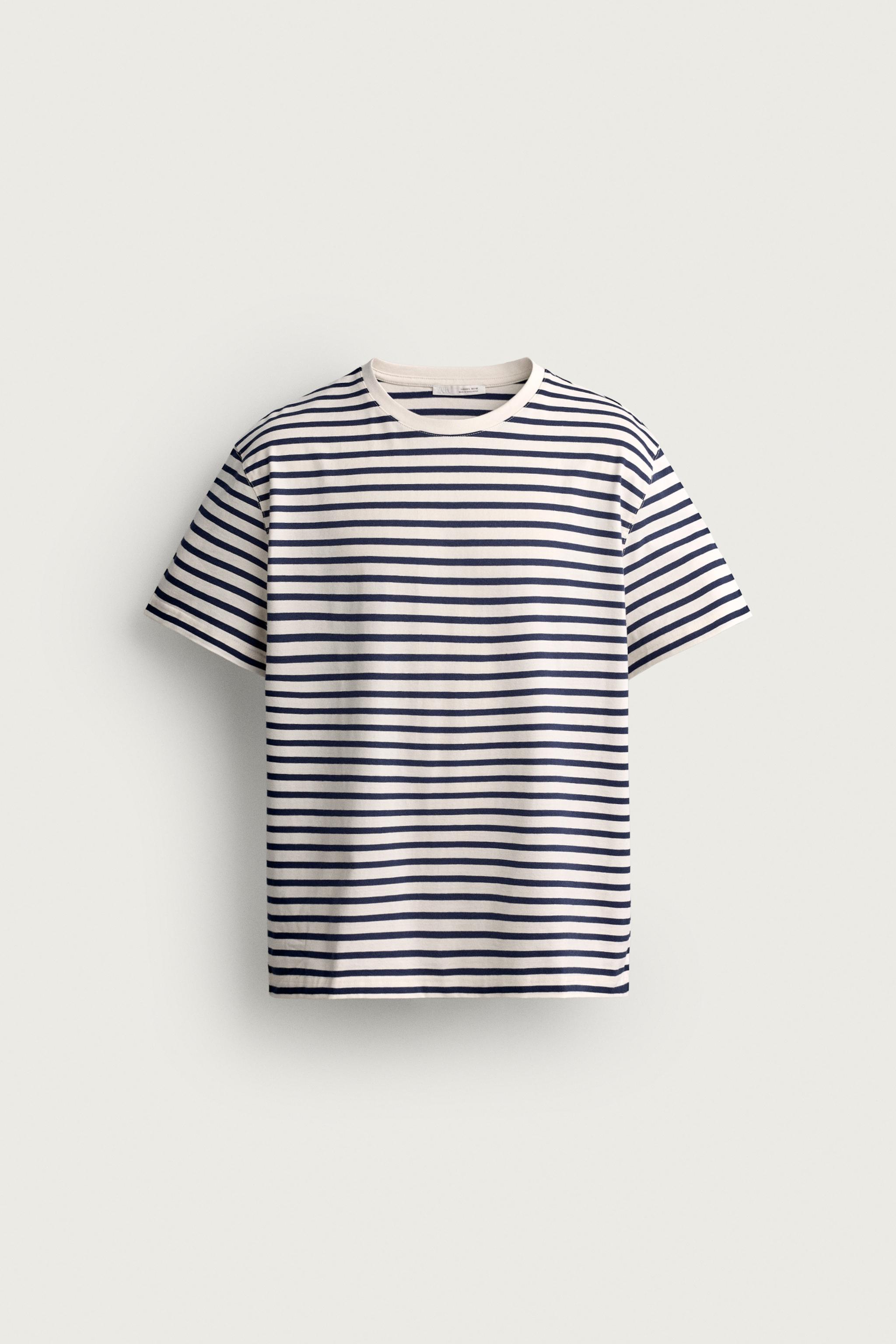 ストライプTシャツ | メンズ | ZARA 日本