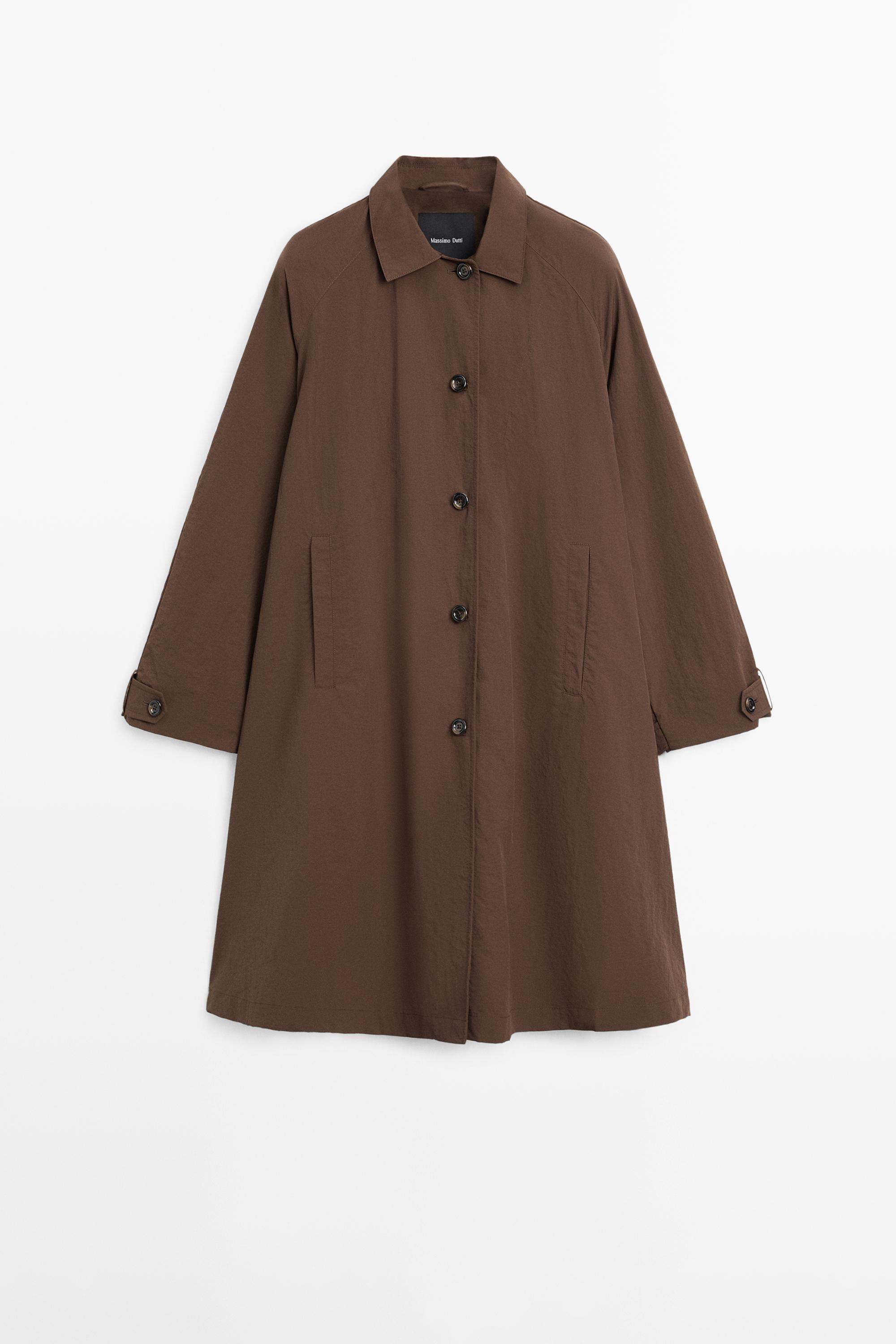Trench cape détail col oversize