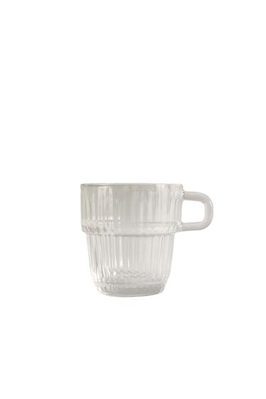 TASSE VERRE RECYCLABLE RELIEF - Transparent de Zara