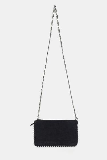 STUDDED CROSSBODY PURSE - Black by Zara
