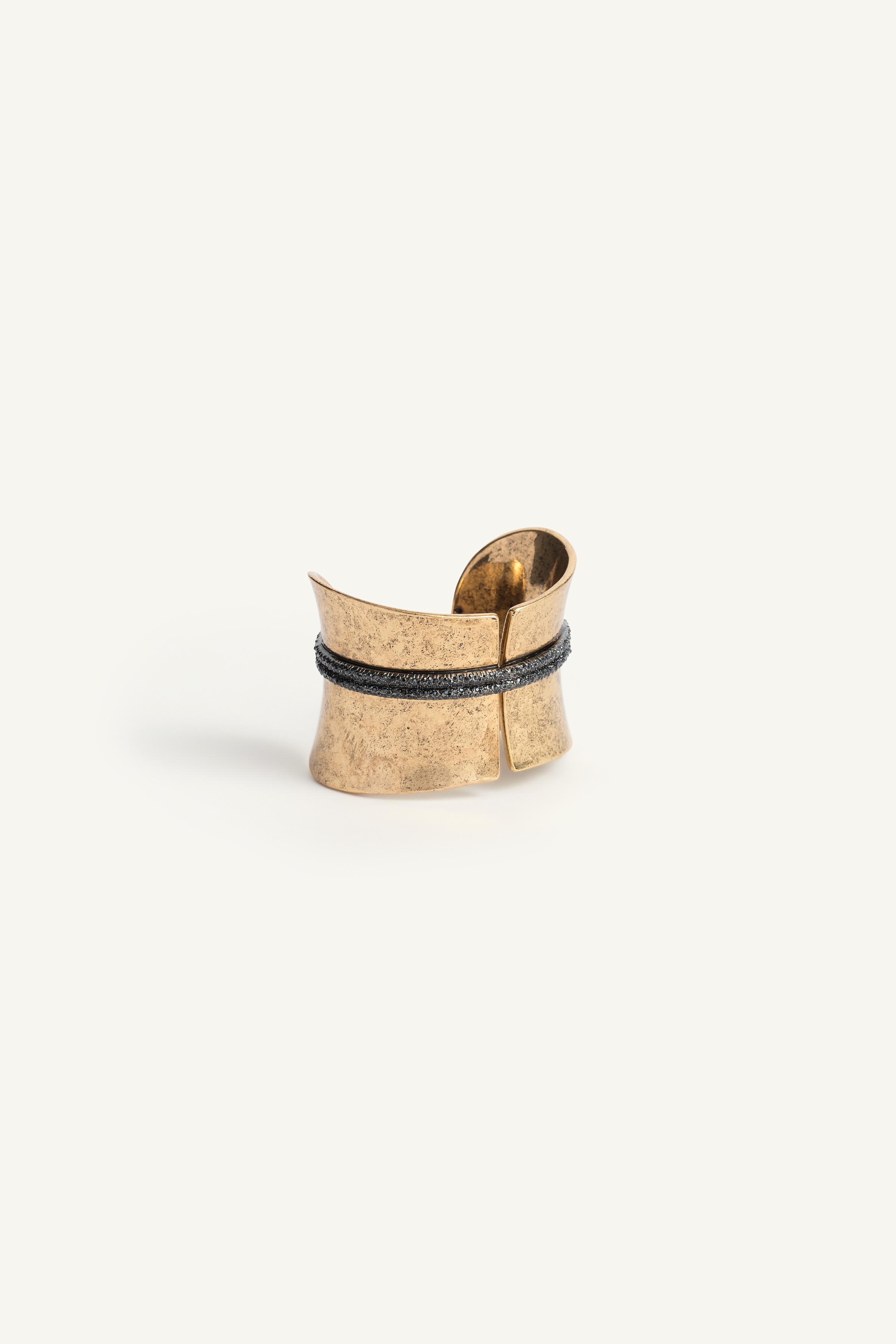 Limited Edition Wide Sparkle Bracelet by Zara