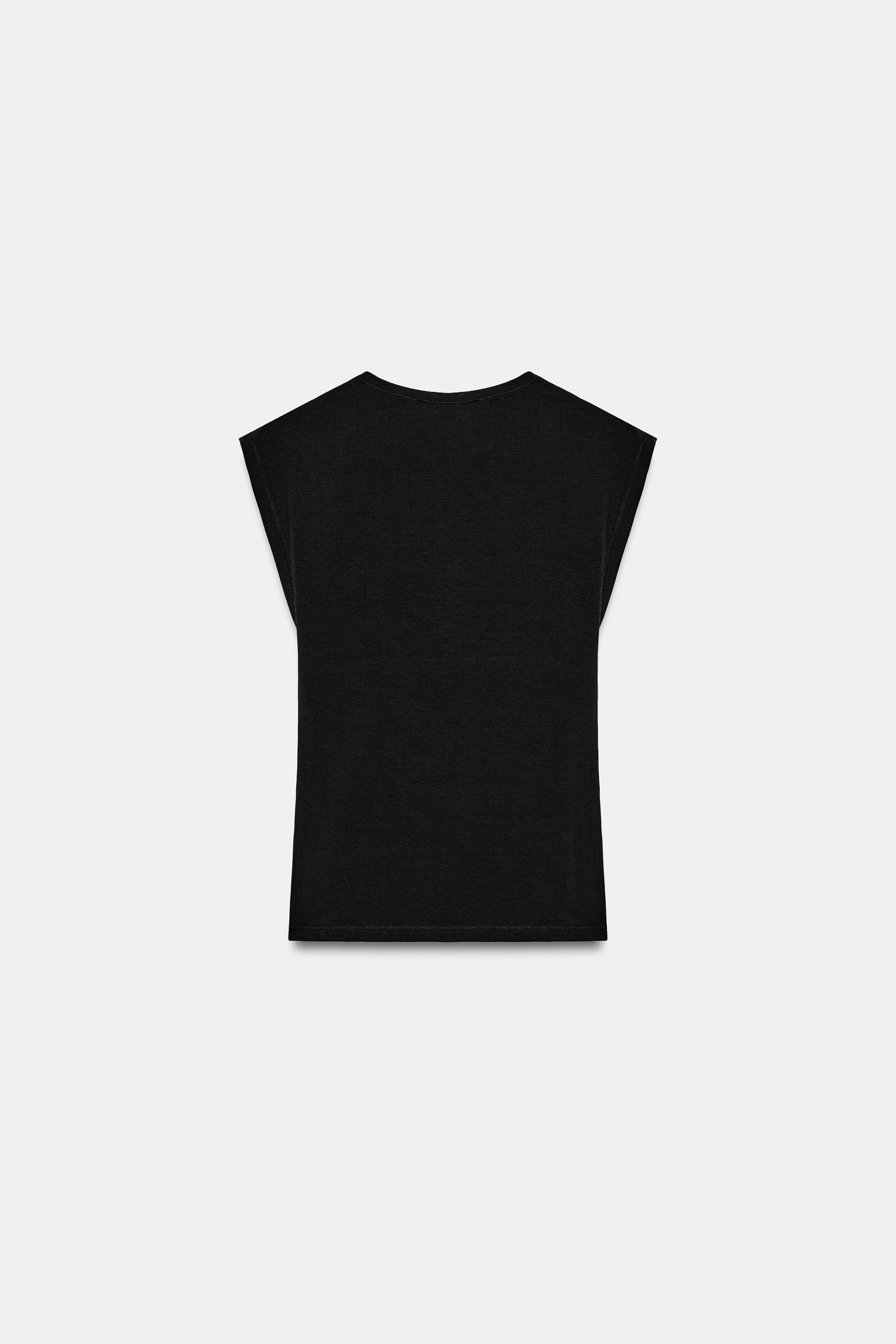 COTTON BLEND T-SHIRT