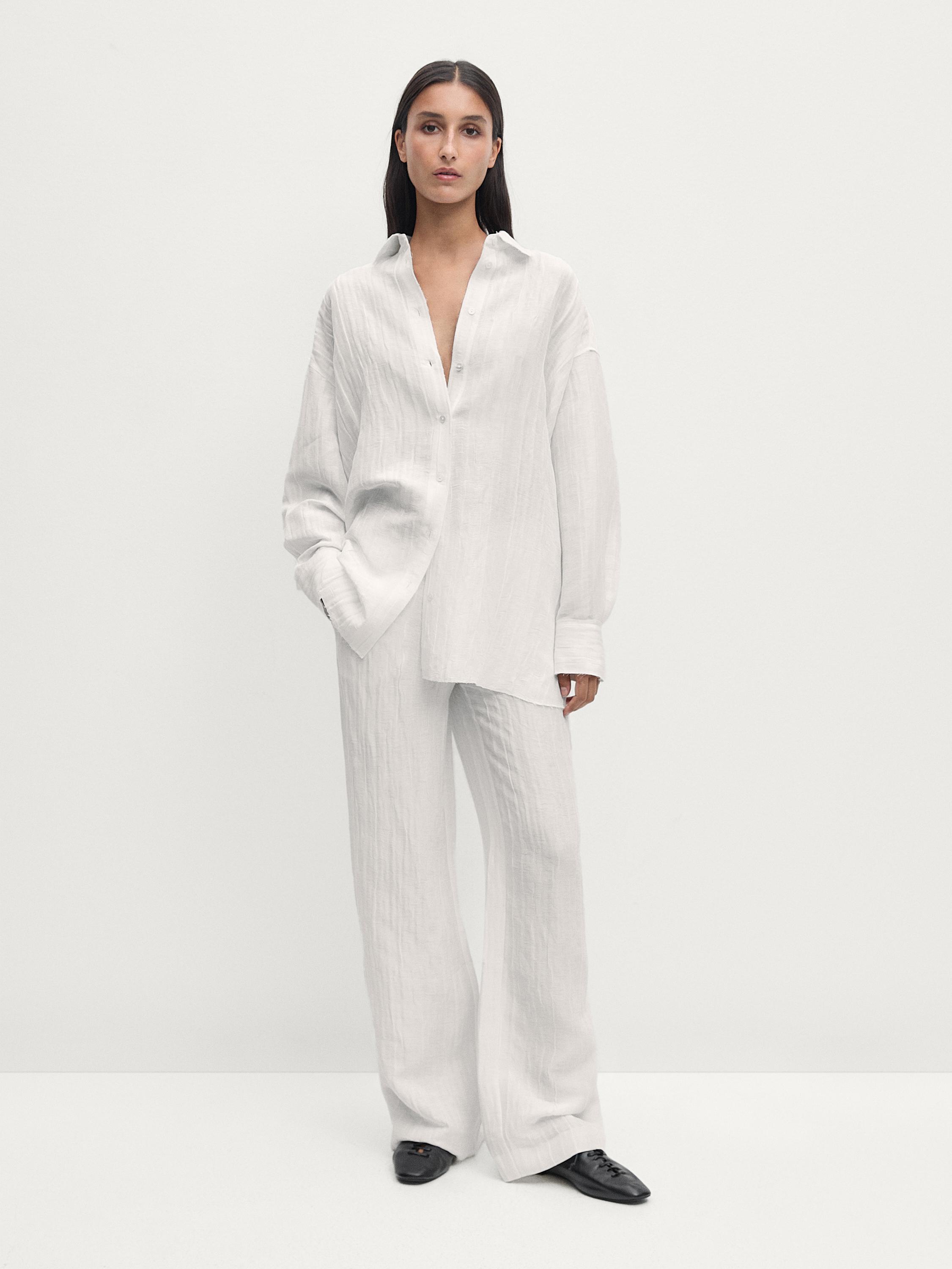 Flowing trousers zara online