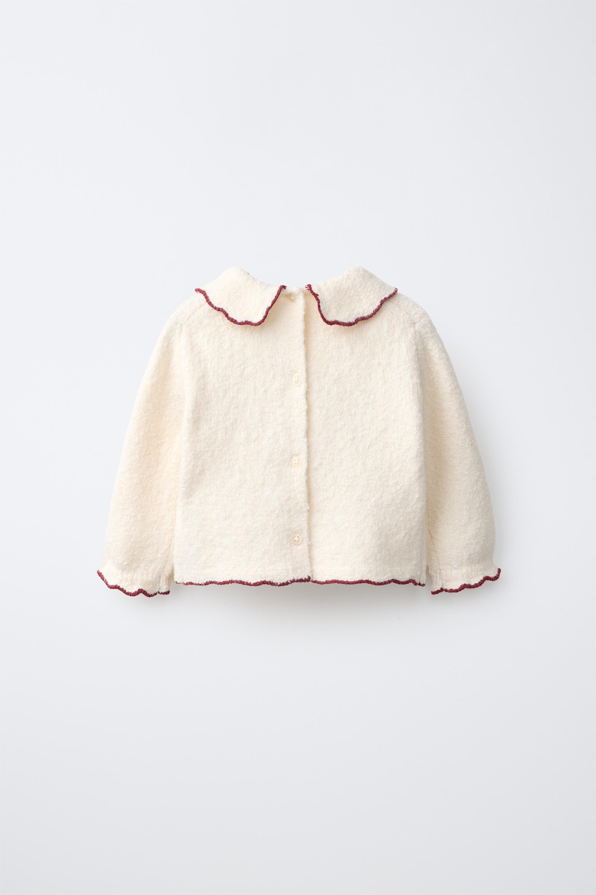 PULL EN MAILLE À COL CLAUDINE CŒURS