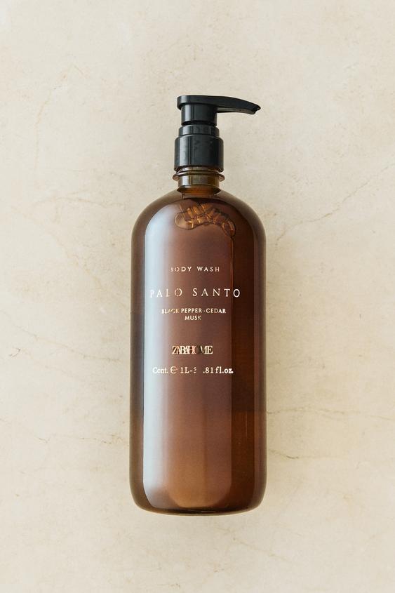 (1 L) SAVON LIQUIDE CORPS PALO SANTO - Cendré de Zara - Image 4