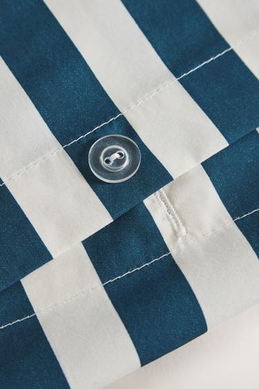 HOUSSE DE COUETTE ENFANT RAYURES X THE ANIMALS OBSERVATORY - Bleu marine de Zara - Image 3