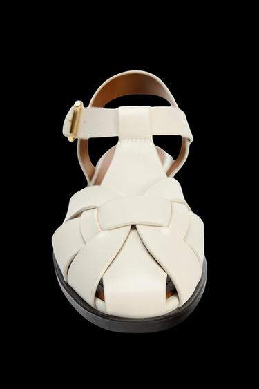 MULTI-STRAP SANDALS - White by Zara