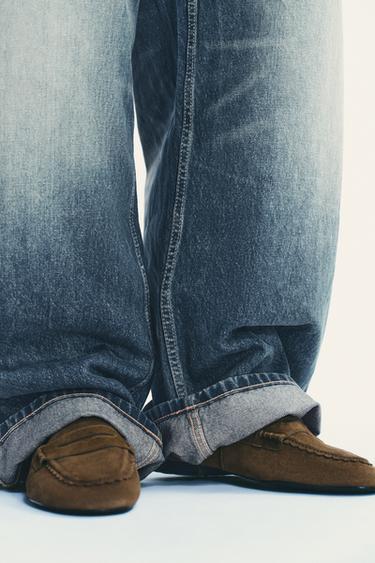 MOCASSINS DE SERRATGE AMB REPUNT - Torrat fosc de Zara