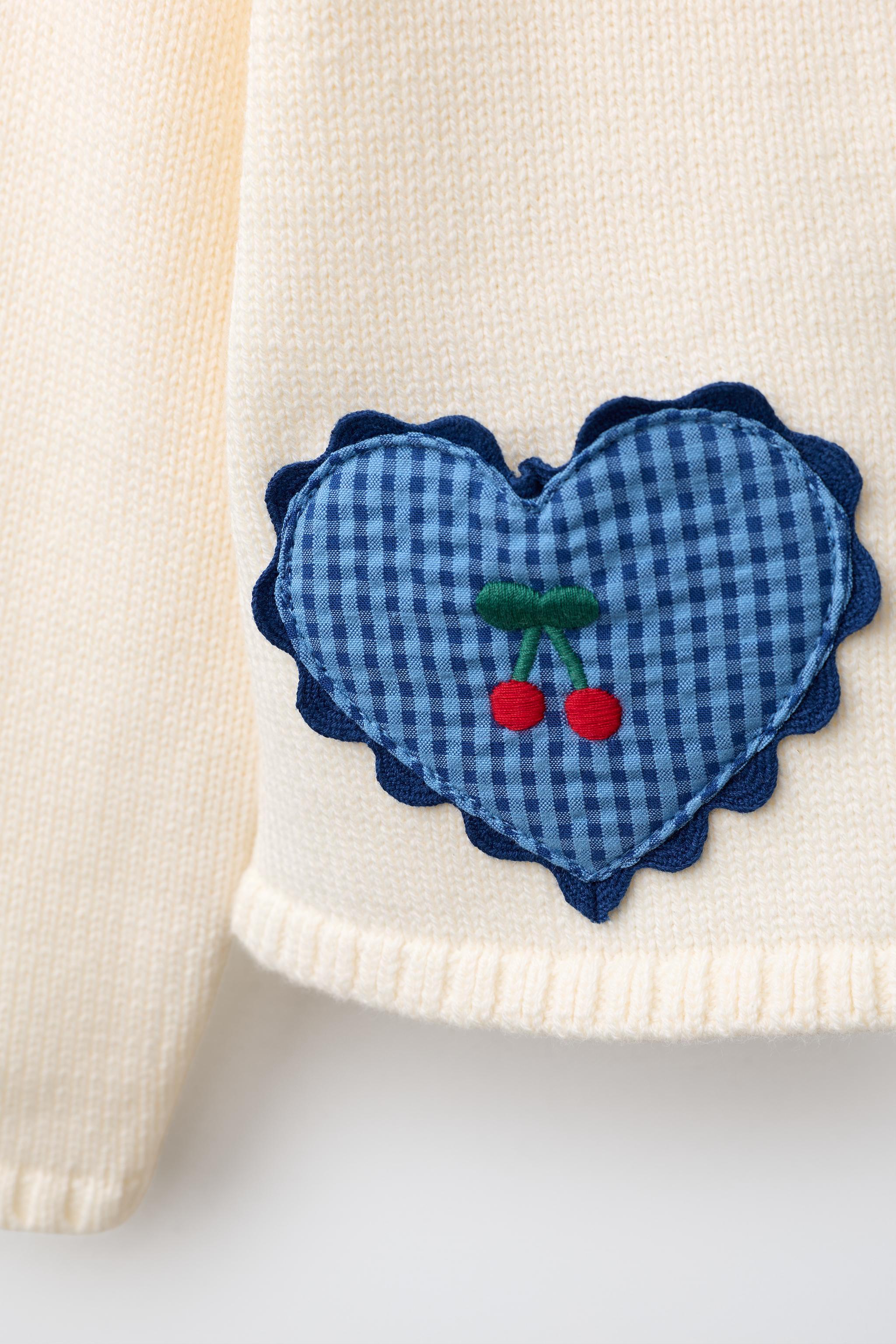 HEART POCKET CARDIGAN