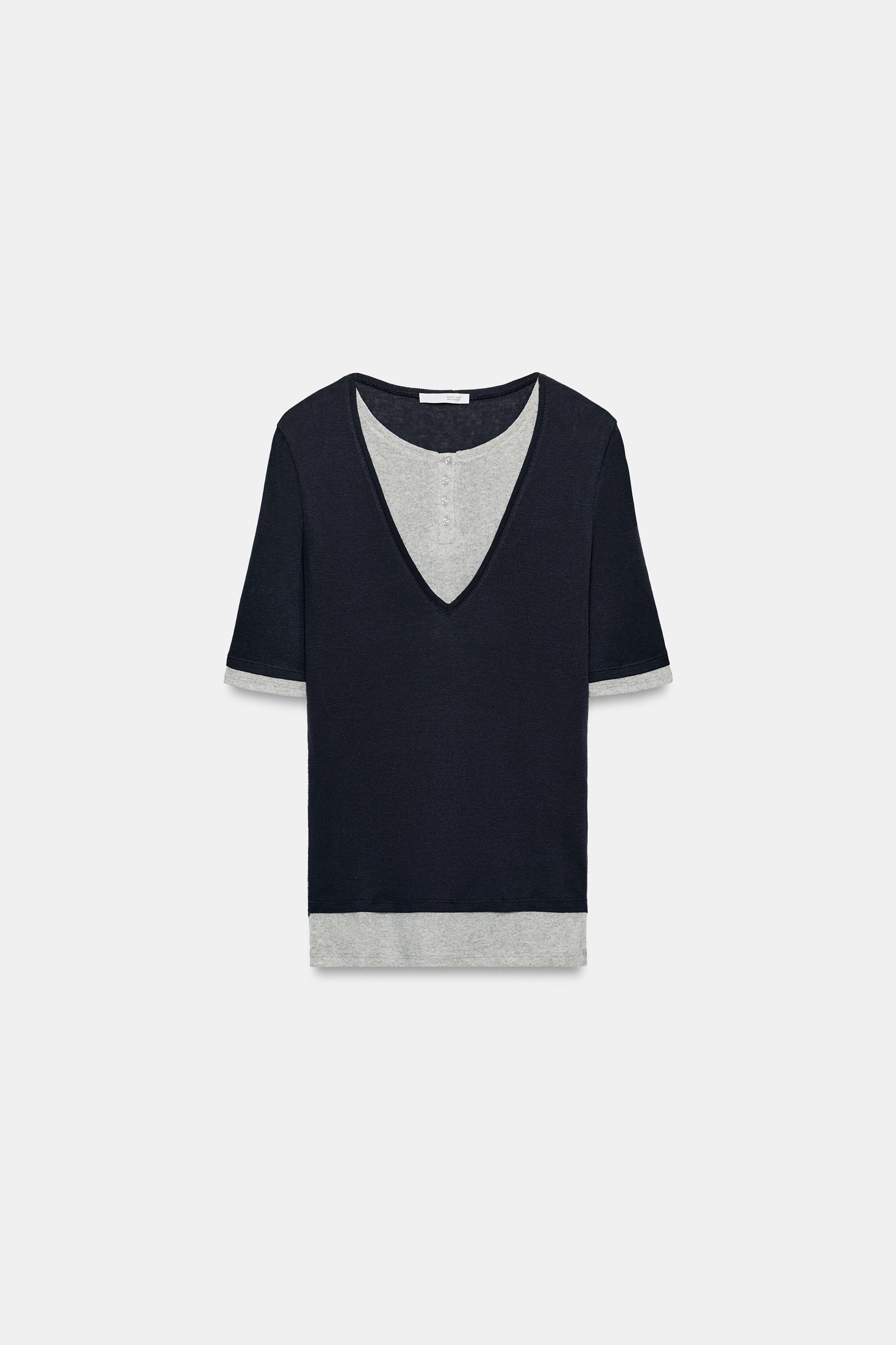 TOP DOUBLE COL TUNISIEN