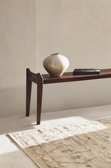 JUTETEPPICH IM VINTAGE-STIL - Hellbeige von Zara