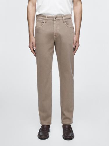 Zara Tapered fit jeans - Mink