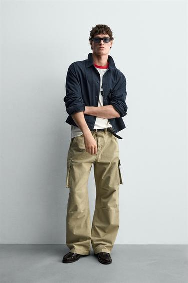 SOBRECAMISA DENIM LIGERO - Índigo de Zara