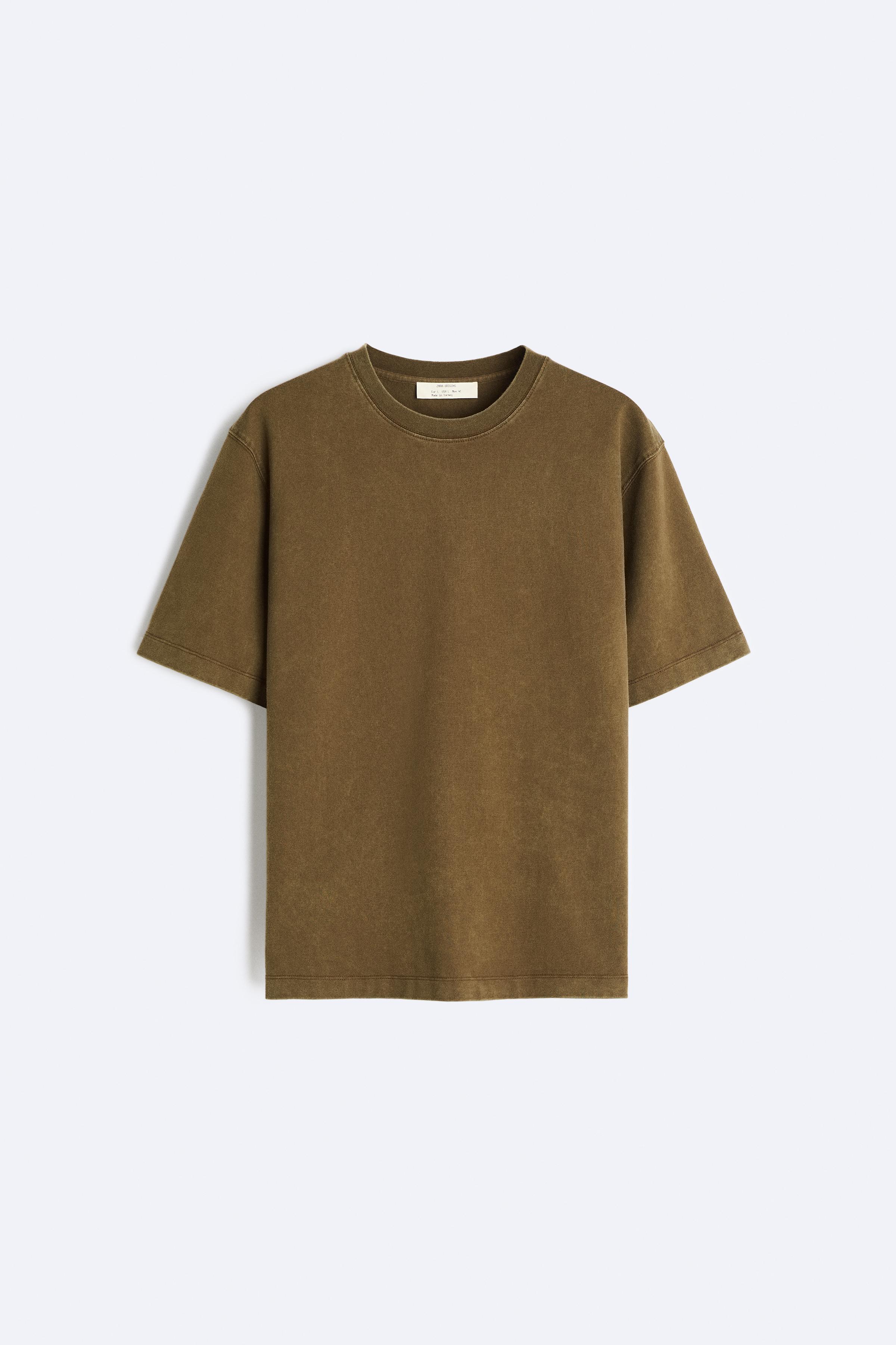 ショートスリーブ ヘビーウエイト Ｔシャツ - ホワイト | ZARA Japan