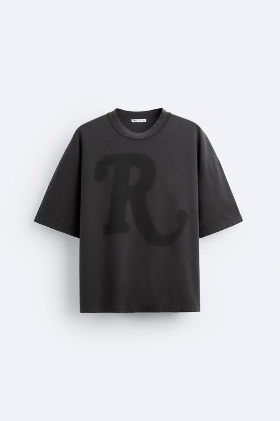 zara man printed t shirts
