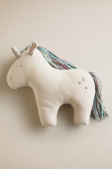 Zaras BARNS PONY KUDDE - Flerfärgad