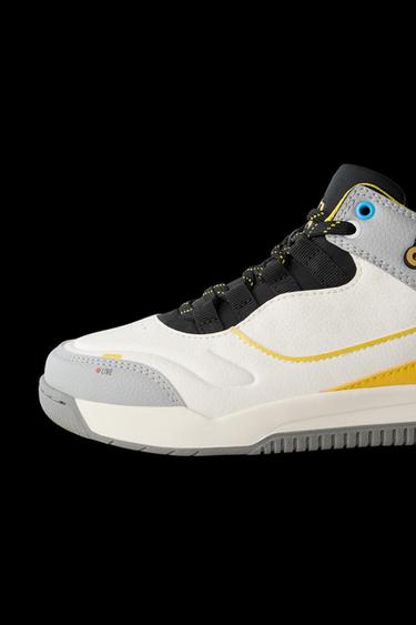 STUMBLE GUYS ™ © SCOPELY HIGH-TOP SNEAKERS - White by Zara