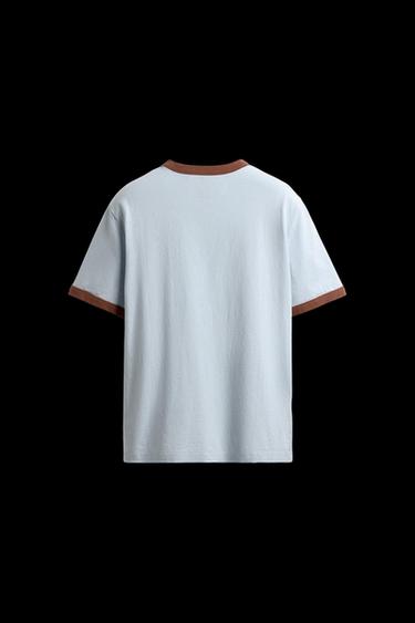 CAMISETA MICKEY MOUSE HARRY LAMBERT FOR ZARA X DISNEY - Celeste de Zara