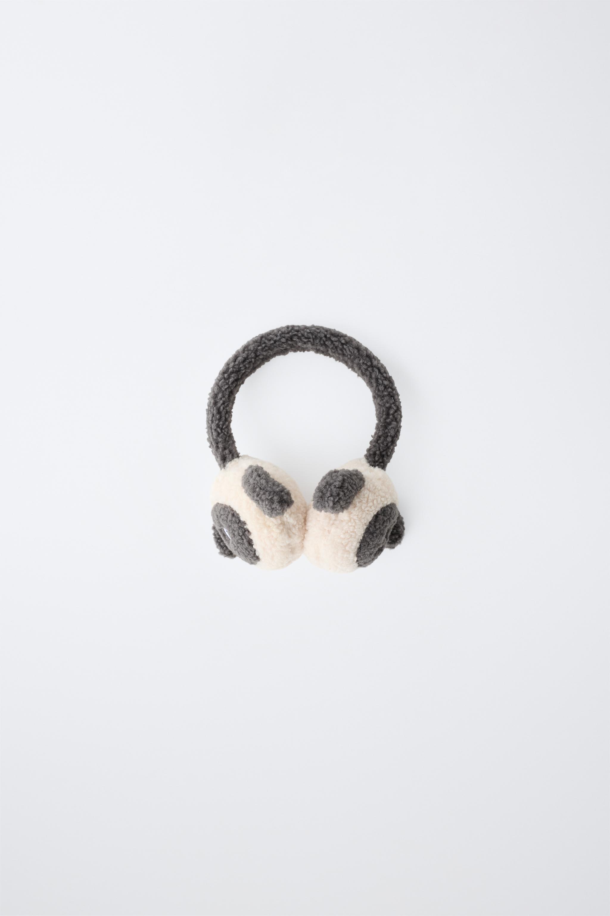 SHEARLING EARMUFFS WITH SHEEP DETAIL