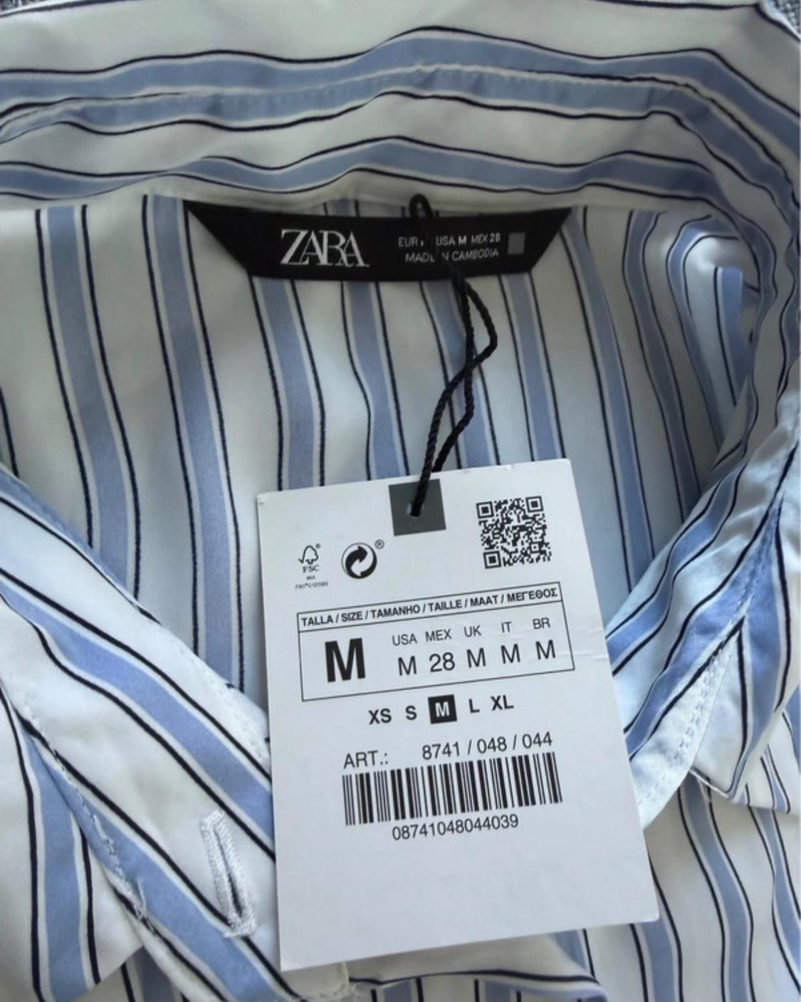 SATIN OVERSIZE SHIRT - Image 2