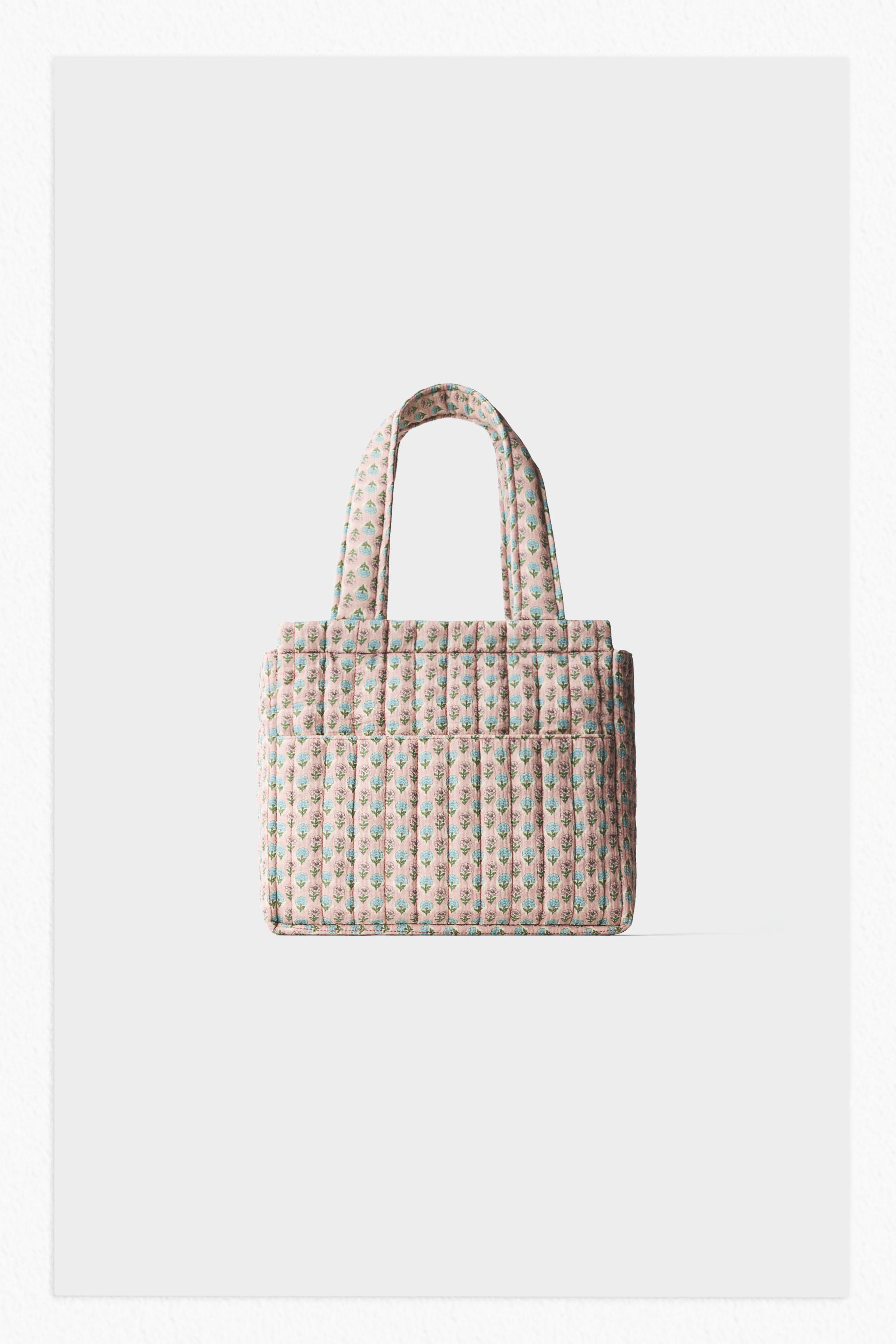 Floral Maternity Bag — Pink