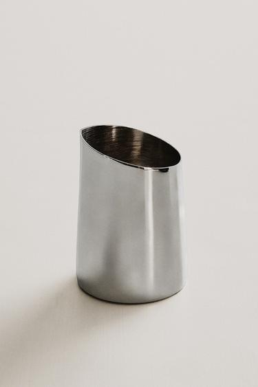 STEEL VASE - Silver by Zara - Image 5