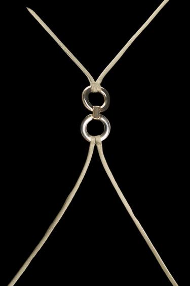 Zara SHORT SATIN EFFECT DRESS - Light khaki