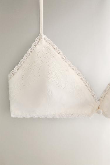 LACE BRALETTE - Ivory by Zara - Image 1