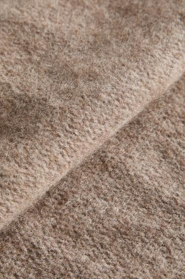 CASHMERE BANDANA - Brown / Taupe by Zara - Image 3