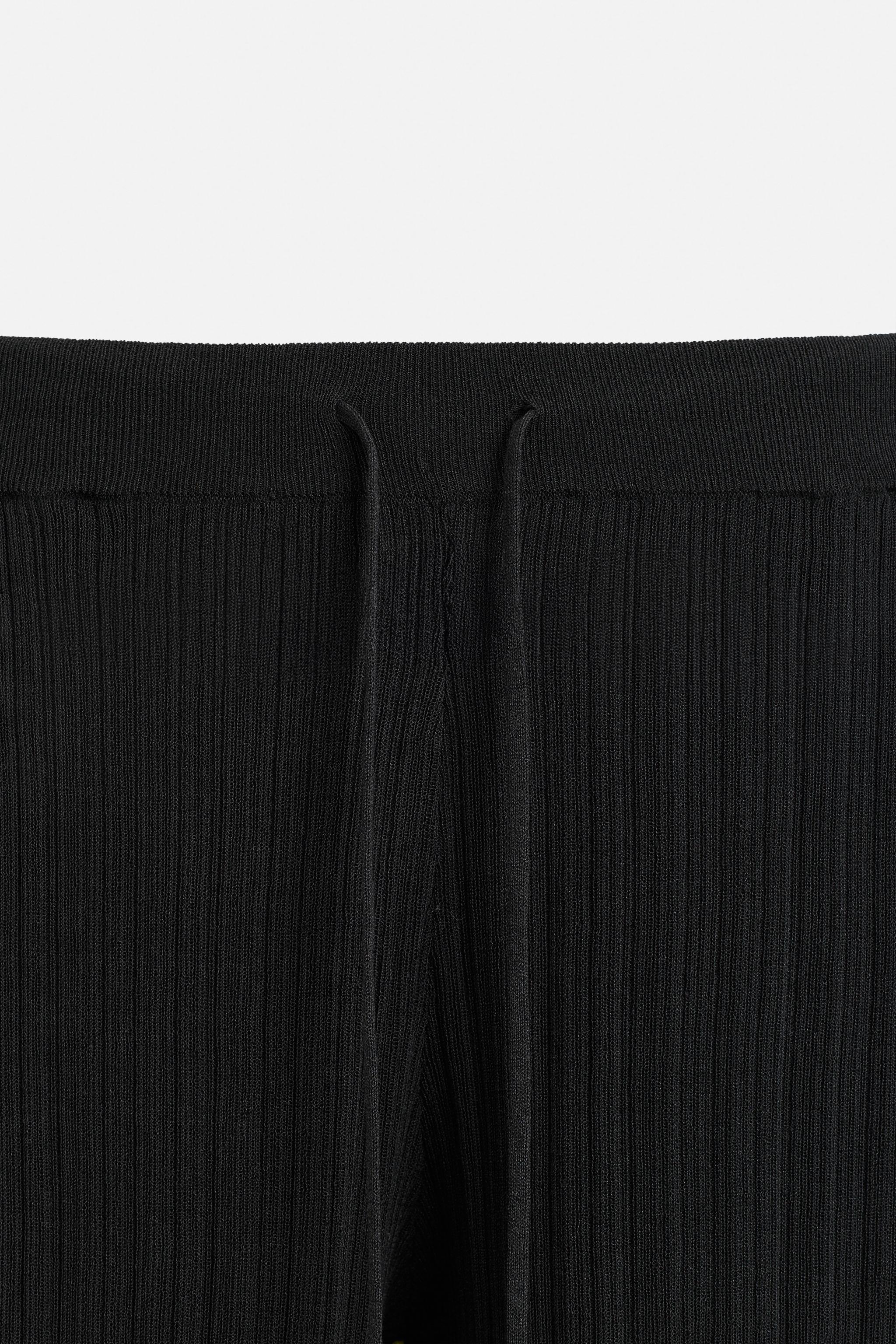 [Margesherwood ] / ☆ LAYERED KNIT PANTS / black Bottoms – II Brunettes