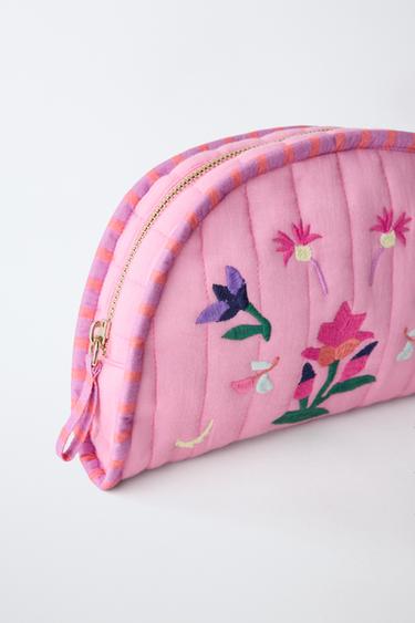 TROUSSE FLEURS BRODÉES - Rose de Zara - Image 2