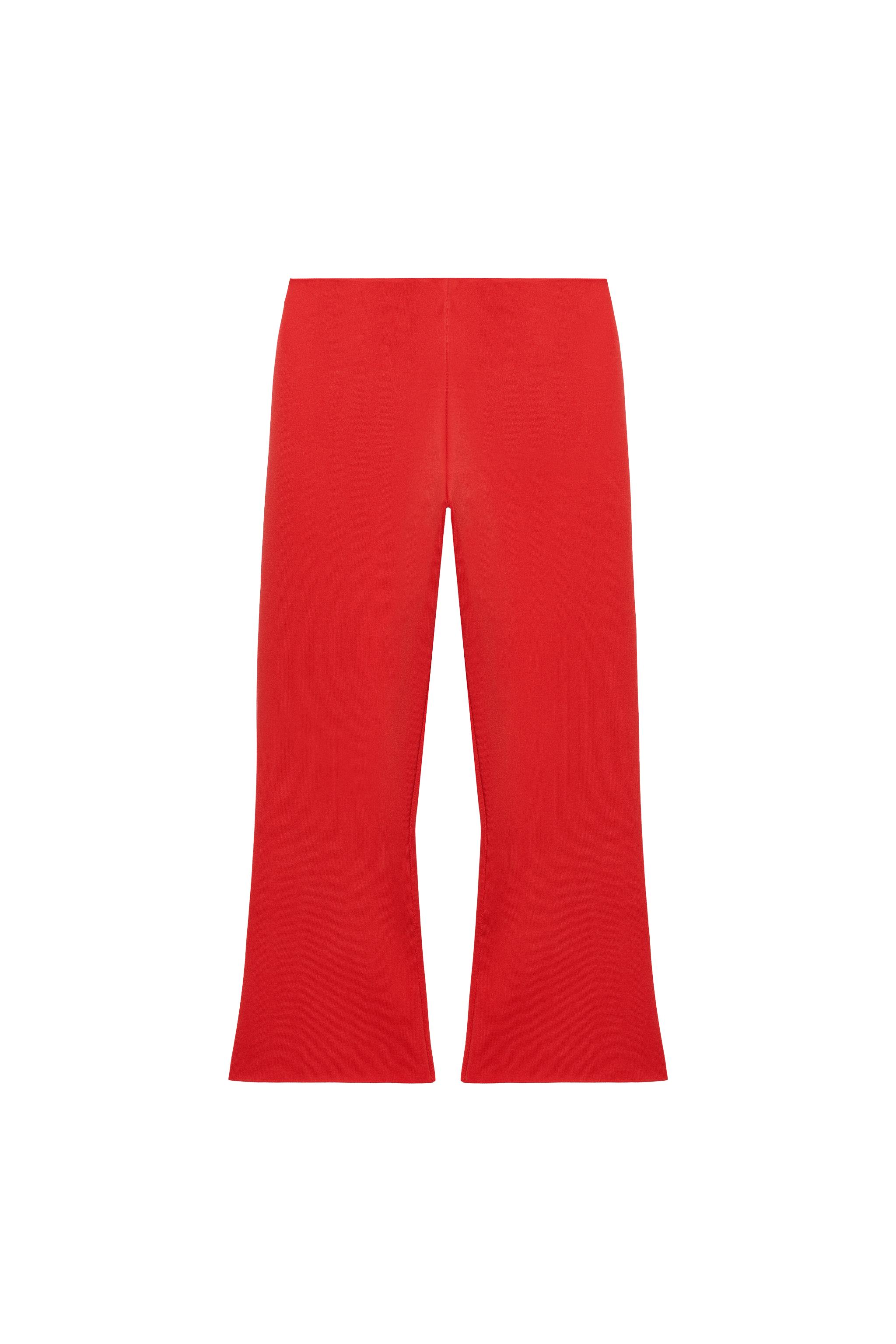 FLARE KNIT PANTS