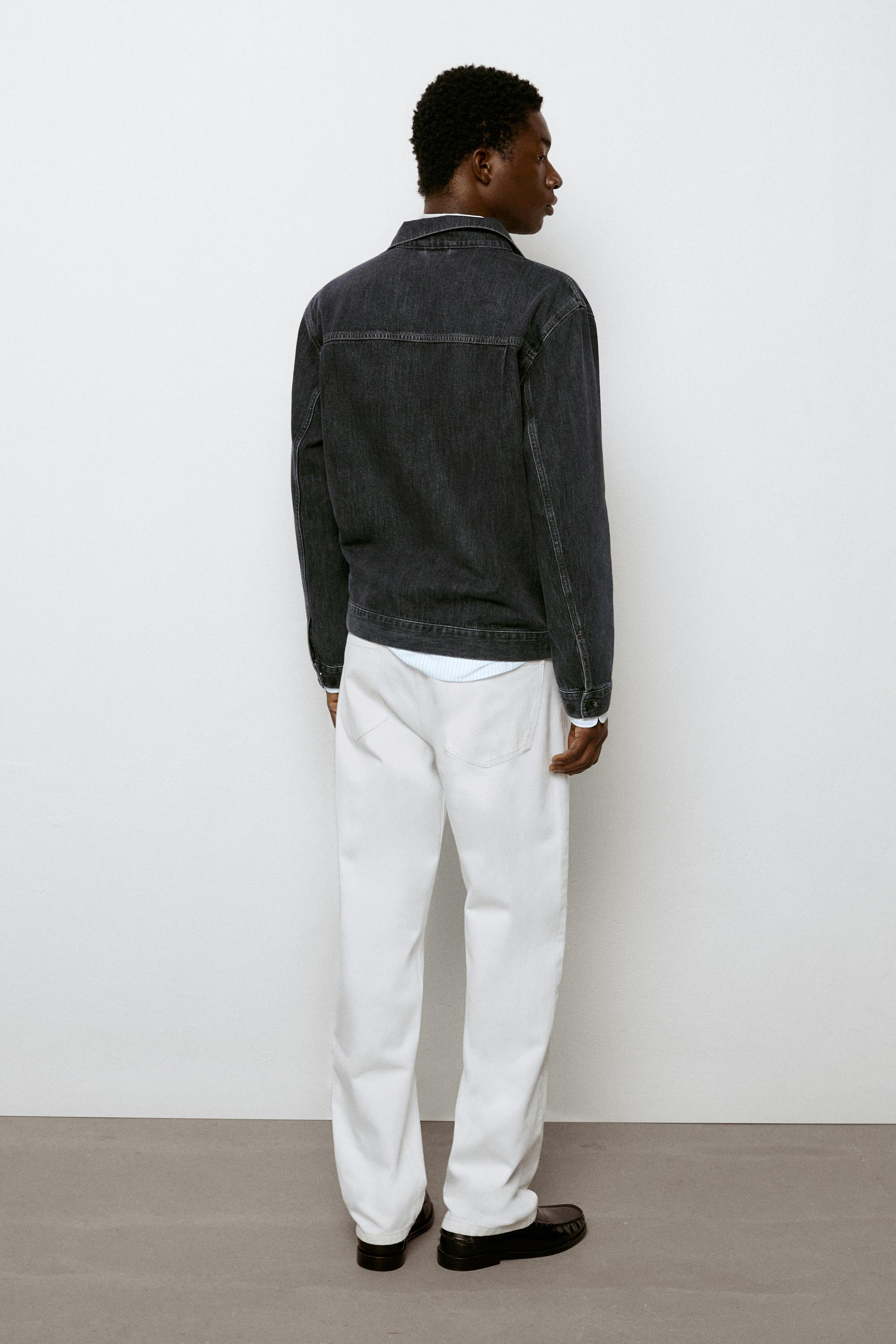 Straight-leg jeans