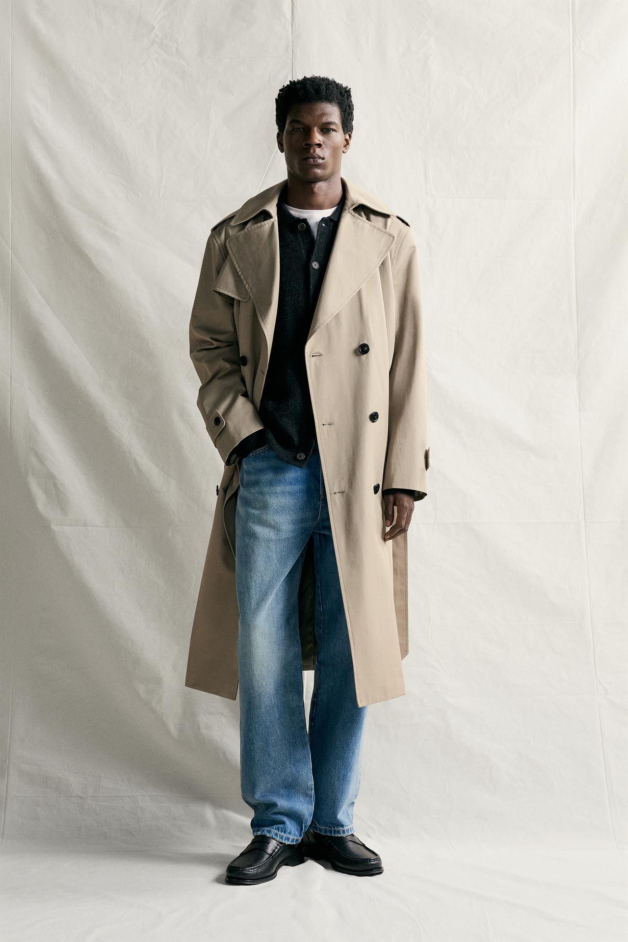 MANCO® WATER-REPELLENT TRENCH COAT — Light beige