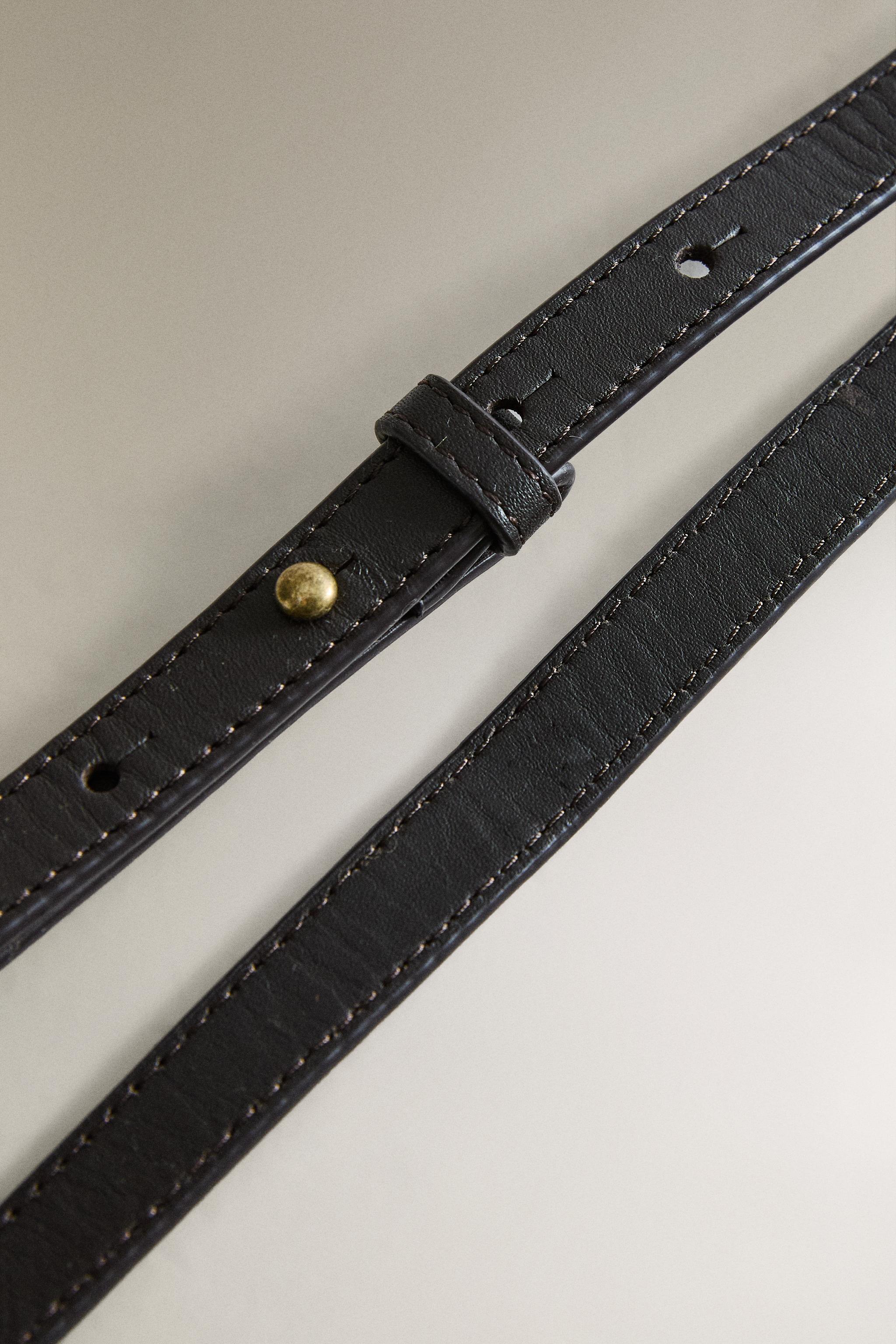 LOMOMATIC レザーカメラケース - ブラウン | ZARA Japan / 日本