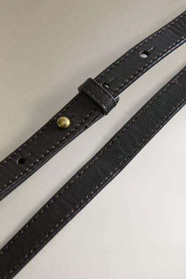 LEATHER LOMOMATIC CAMERA CASE - Brown by Zara - Image 3